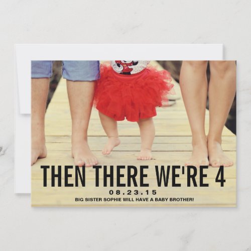 Black Mustache | Photo Pregnancy Announcement