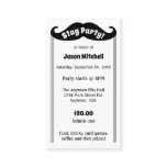 Black Mustache Stag and Bachelor Party Ticket Black Mustache Stag and Bachelor Party Ticket