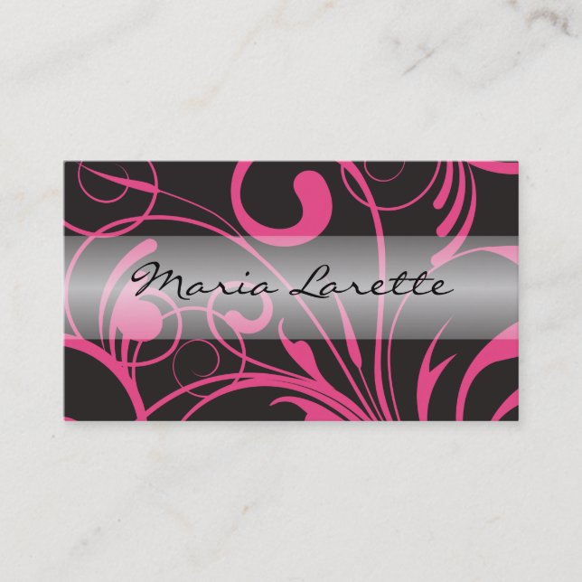 BLACK N PINK Artist Designer Card (Front)