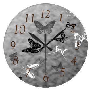 Butterfly Wall Clocks | Zazzle