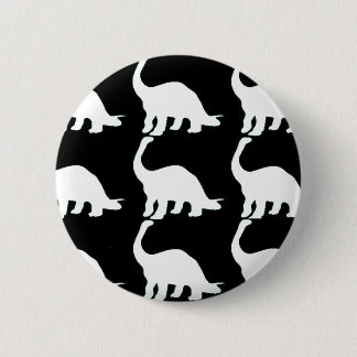 Black n White Dinos Button