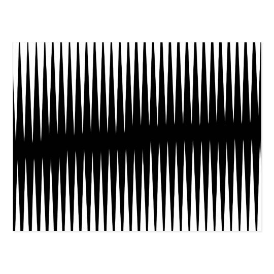 Black-n-White Frequency Postcard
