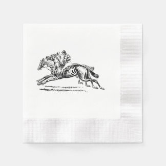 BLACK n WHITE PAPER NAPKIN