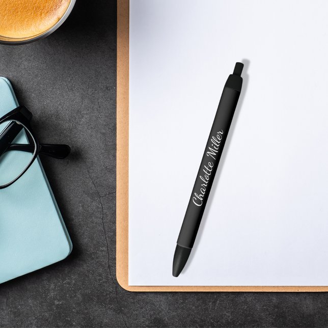 Black name script classic pen (Creator Uploaded)