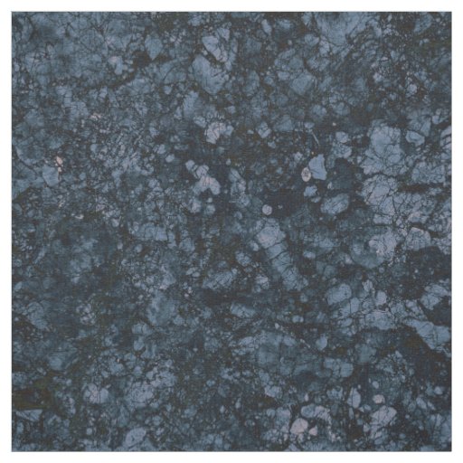 Black & Navy Blue Marble Texture Fabric