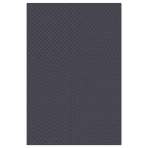 Black Navy Diamond Polka Dots Chic Elegant Pattern Tissue Paper