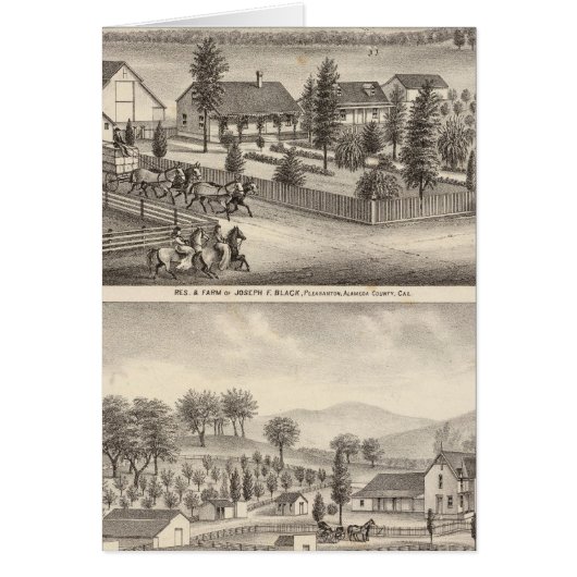 Black, Neal residences, properties Cards (Front)