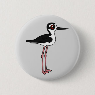 Black-necked Stilt Pinback Button