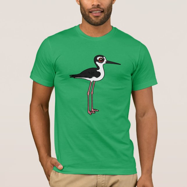Black-necked Stilt T-Shirt (Front)