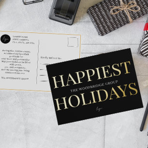 BLACK Non-Photo Business Corporate LOGO HOLIDAY