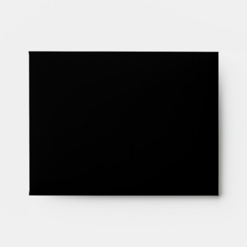 Black Note Card A_2 Envelope Template