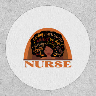 Black Nurse Nursing Design Patch