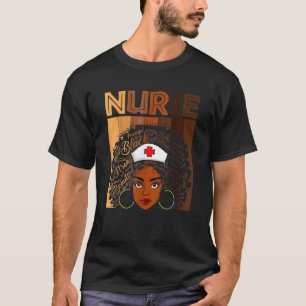 Black Nurse Shirts For Women Girls, African Melani
