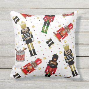 Black Nutcracker Pillow Decor