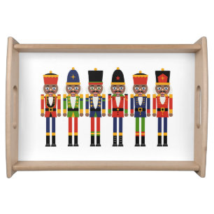 Black Nutcracker serving tray