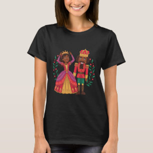 Black Nutcracker Sugar Plum Fairy Kwanzaa African T-Shirt