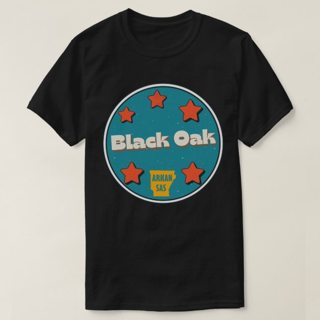 Black Oak, Arkansas  T-Shirt (Design Front)