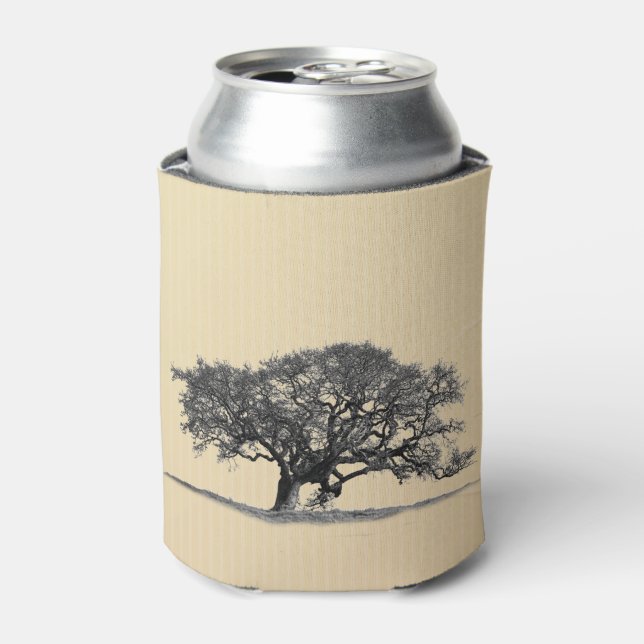 BLACK OAK TREE CAN COOLER (Can Front)