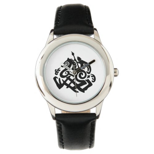 Black Odin and Sleipnir Watch