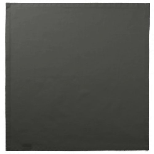 Black olive solid color  cloth napkin