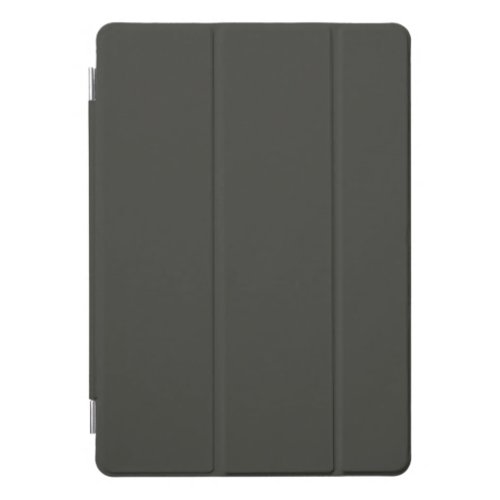 Black olive solid color  iPad pro cover
