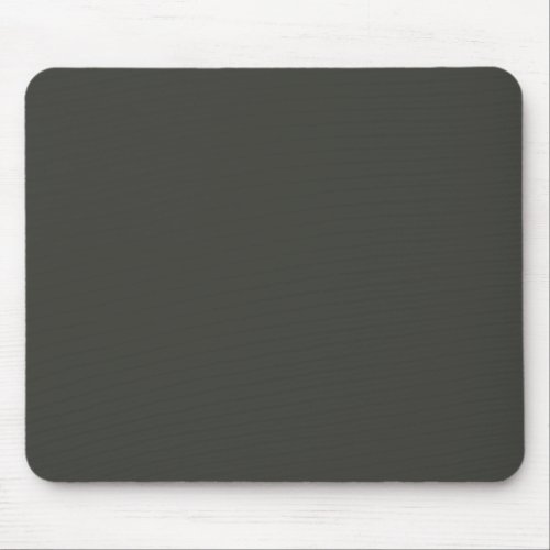 Black olive solid color  mouse pad