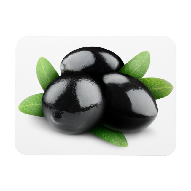 Black olives magnet (Horizontal)