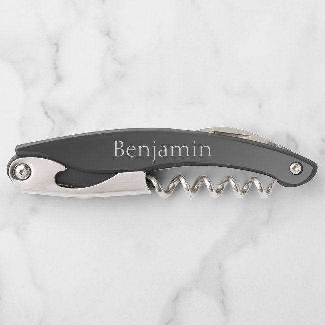 Black Ombre Waiter's Corkscrew