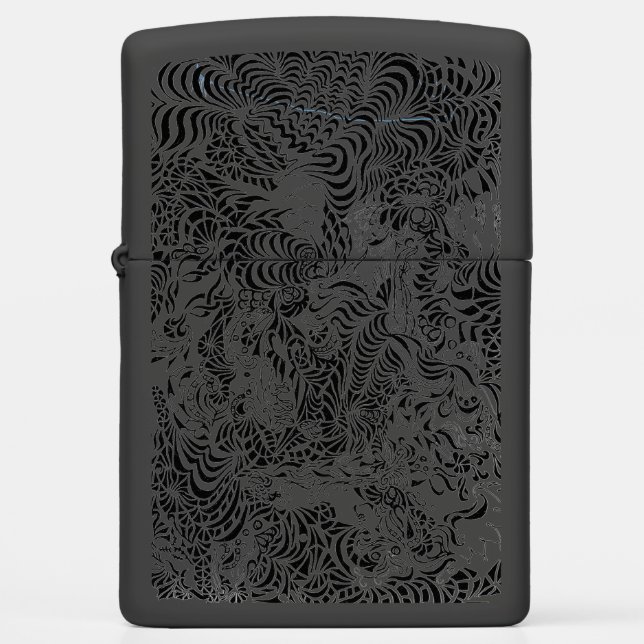 Black on Black Lighter (Front)