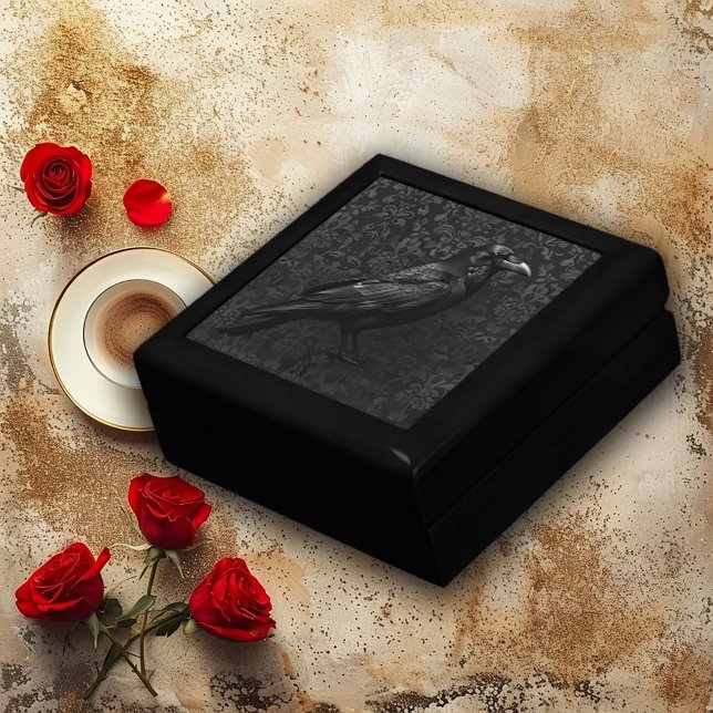 Black on Black Raven Design Gift Box (Creator Uploaded)