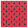 Black on Red B-1 Spirit Bomber Pattern Fabric