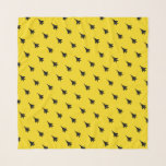 Black on Yellow F-15 Fighter Jet Patterned Scarf<br><div class="desc">Ideal for the fighter chick pilot or spouse,  add a little airpower to your wardrobe with this yellow and black F-15 Eagle patterned chiffon scarf. This makes the perfect First Friday,  Pink Flag,  fini-flight,  welcome home,  crud tournament or spouse event accessory or a stylish welcome or farewell gift.</div>