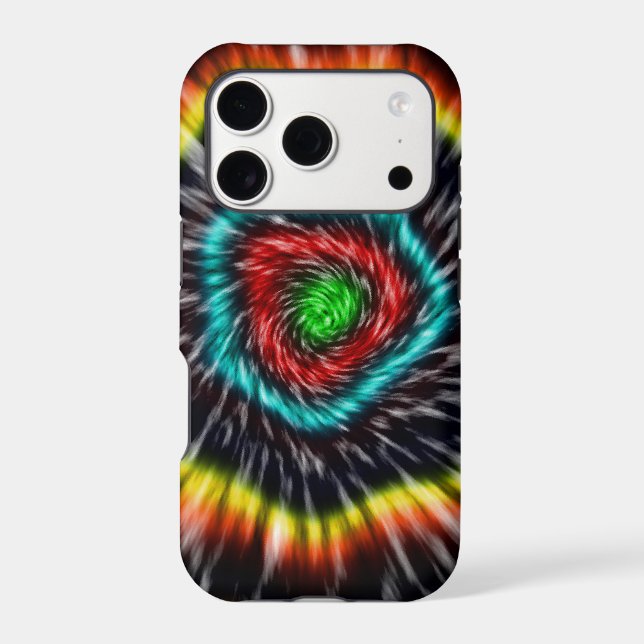 Black Opal Tie Dye,   Iphone Case (Back)