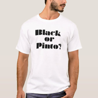 Black Or Pinto T-Shirt