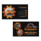 Black, Orange Auto Detailing Car Repair Automotive