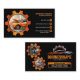 Black, Orange Auto Detailing Car Repair Automotive