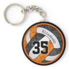 black orange her volleyball team colors custom