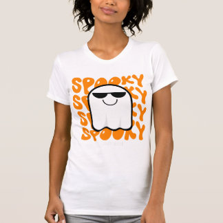 Black Orange Spooky Halloween T-Shirt