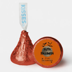 Black Orange Spooky Happy Halloween Candy Favors