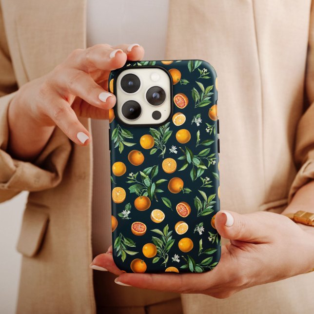 Black Oranges Fruit | iPhone 14 Case-Mate Case-Mate iPhone Case (Creator Uploaded)