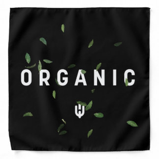 Black Organic Bandana