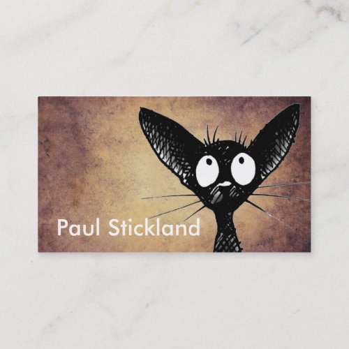 Black Cat Business Card