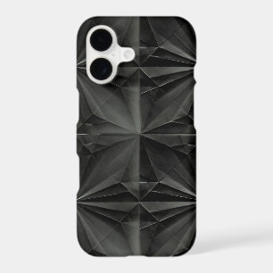 Black Origami Folded Paper iPhone 17 Case