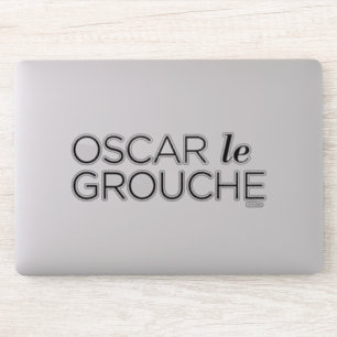 Black Oscar le Grouche Sticker