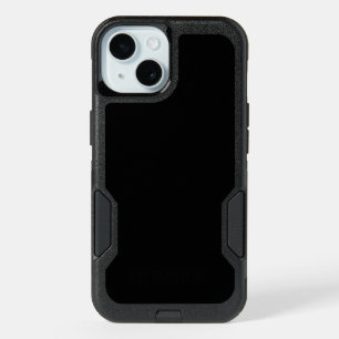Black OtterBox Commuter iPhone 15 Case