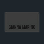 BLACK OUT BUSINESS CARD<br><div class="desc">DOUBLE SIDED OTHER STYLES AND COLORS AVAILABLE</div>