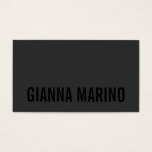 BLACK OUT BUSINESS CARD<br><div class="desc">DOUBLE SIDED OTHER STYLES AND COLORS AVAILABLE</div>