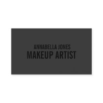 Black Out Makeup Artist | Business Cards Black Out Makeup Artist | Business Cards