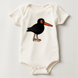 Black Oystercatcher Infant Organic Creeper