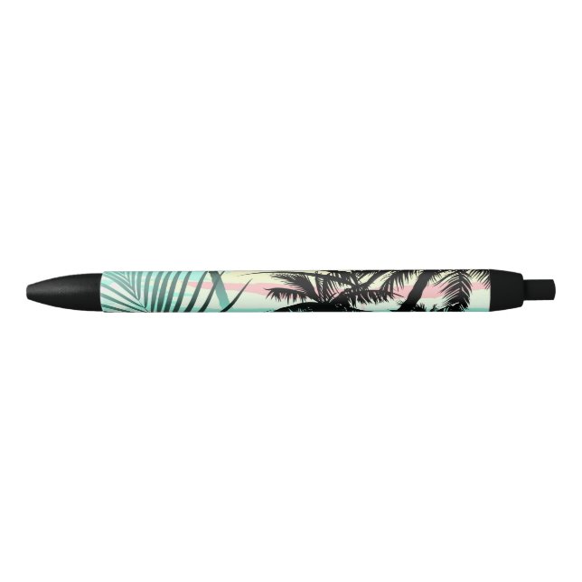 Black palms at sunset pen (Front)